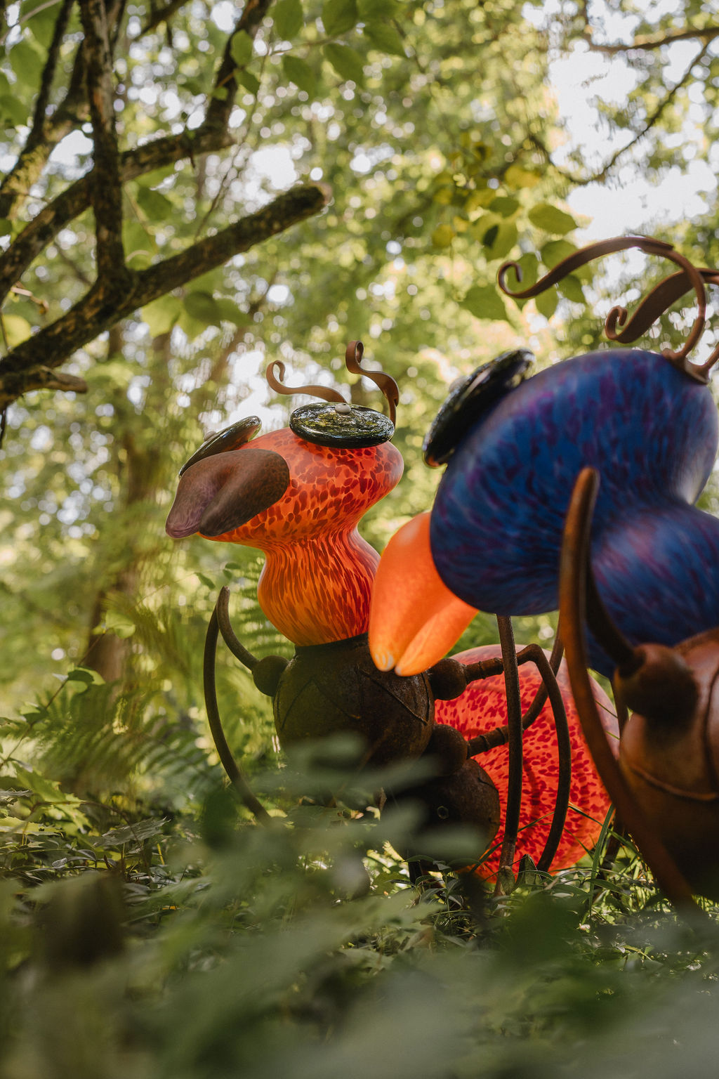 »Glaskunst im Schlosspark« by Borowski: Amy